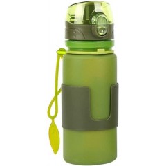 Collapsible Water Bottle Folding Silicone Drinking Bottle Leak Proof Bottle for Sports Travel Outdoo图1