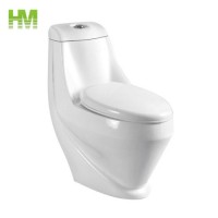 Spoon Design Wash Down One Piece Ceramic Water Closet