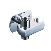 Sanitary Ware Manufacturer Unique Brass Regulating Bathroom Water Angle Valve with Bracket