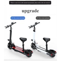 E Scooter Folding Mobility Scooter Portable Seat Type Adult Foldable 2 Wheel Electric Scooter