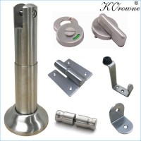 High Quality 316 Ss Stainless Steel HPL Toilet Cubicle Partition Hardware Accessories Fittings Ironm