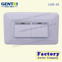 Best Quality American Style 2 Gang Wall Switch for Home