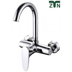 Single Holes Polish and Chromed Products Classical Kitchen Sink Faucets图1