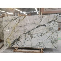 Irish Calacatta Green Marble Slab for Countertop and Tiles图1