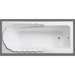 Factory Price Drop in Acrylic Bathtub Bathroom Shower Tub (C-1038)图1