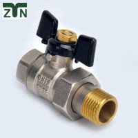 1/4 Inch-4 Inch Brass Forged Gas Valve with High Performance