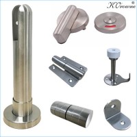 Factory Direct Supply Waterproof HPL Compact Laminate Toilet Cubicle Partition Hardware Accessories