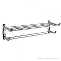 Tobodo & Jarjet-Double Towel Rack V051-Towel Rack-304 Stainless Steel-Mirror Light