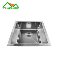 304 Stainless Steel Farmhouse Kitchen Sink with Faucet Bathroom