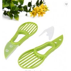 Fruit Vegetable Tools 3 in 1 Avocado Slicer图1