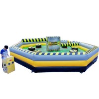 Factory Wholesale Really Good Quality Inflatable Game Wipeout Meltdown for Kids Adults