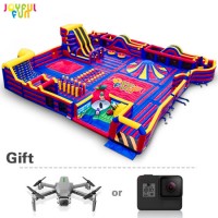 Commercial Indoor Outdoor Large Inflatable Park Playground Equipment Inflatable Theme Park