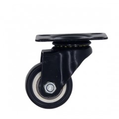 Factory Direct ODM Wear Resisting Customized 3 Inch Rolller PU Furnitre Caster Wheel for Chair Furni图1