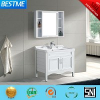 Ceramic Basin Waterproof Bathroom Cabinet Furniture PVC by-P4035-80