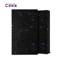 Enseureka Black Quartz Stone Slabs Countertop for Sale