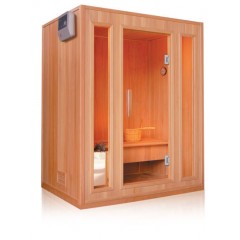 2018 on Sale Good Performance Room Natural Family Steam Sauna Cabin图1