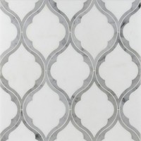 White Marble Mosaic and Mosaic Tiles for Wall Decoration