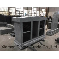 G603 Grey & Shanxi Black Door Granite Columbarium for Cemetery Granite Cremation Columbarium for Sal