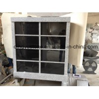 Grey Granite Memorial Cremation Niches Columbarium / Columbaria