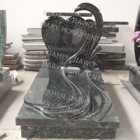 High Quality Emerald Pearl Granite Europe Stle Monument