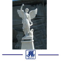 European Style Marble Stone Hand-Made Figure Sculpture / Figure Statue for Outdoor/Indoor/Garden Dec