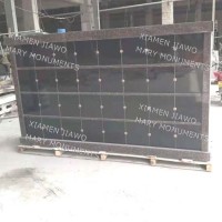 Europe/America Style High Quality Seanna/Black Granite 64 Niches Columbarium