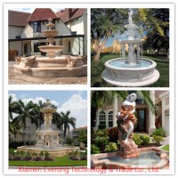 Stone Granite Water Fountain& Marble Water Feature for Garden Decoration