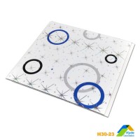 Hot Stamping Wall Panels PVC Cladding Bathroom Plastic False Ceiling Price