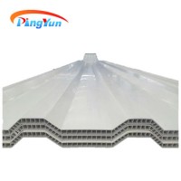 Chinese Economic Thermo ASA PVC Hollow Roof Wall Sheet for Residential House