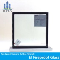 BS En 60 and 120 Minutes Anti UV Nano Silicone Heat Insulation Fire Resistant Glass for Fireproof Do