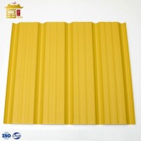 Cheap Insulated PVC Roofing Sheets Polycarbonate Plastic Shingles Ridge Tiles