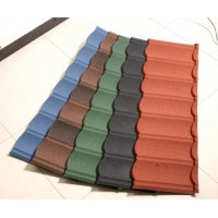 Stone Coated Metal Roof Tile Designer New Colorful and Metal Stone-Coated Roof Tile