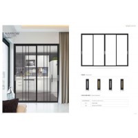 Aluminium Profile Glass Thermal Break Aluminum Sliding Folding Window and Door From BV ISO Certifica