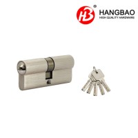 60mm Zinc Alloy Brass Indoor Home Security Door Lock Cylinder High Quality Stainless Steel Lock Cyli