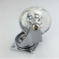 Transparent Furniture Caster