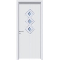 Eco-Friendly PVC/WPC Interior Door Waterproof Standard Door Size