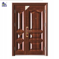 Security Safety Door Frame and Steel Door