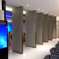 Paire Hinged Soundproof Movable Partition Wall for Conference Hall  Office and Hotel