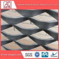 High Rigidity PVDF Coated Aluminum Expanded Mesh for Wall Cladding