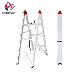 Aluminum Step Stick Ladder Foldable Joint图1