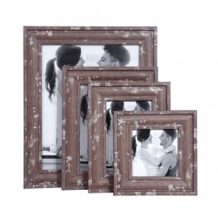 Wood Pattern Picture Frame Home Decoration Photo Album图1