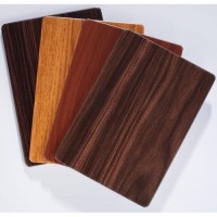 Fireproof Stainless High Quality  Good Price Wooden Wood PE/PVDF Aluminum Composite Panel for Interi