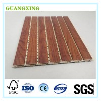 Sound Insulation Made by Wood Plastic Composite Wall Panel WPC for The KTV
