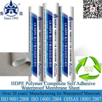 Pre-Coating HDPE Adhesive Waterproofing Membrane