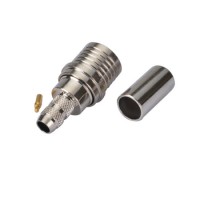 Qma Male Plug Straight RF Connector for LMR-195 /Rg58 Cable