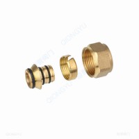 Brass Compression Fitting Female Coupling Pipe Fitting Tube Fitting Valve Fitting