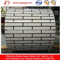 Color Coated Galvalume PPGL Steel Brick Design