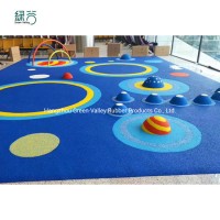 Colorful EPDM Rubber Granules Environment-Friendly Raw Material Crumb Rubber Granules for Track and