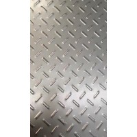 Chekered Embossed Stainless Steel Plates 304 Sheets