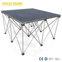 Factory on Sale Portable Folding Plywood Aluminum Stage Platform